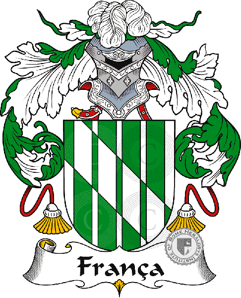 Wappen der Familie França, Franca