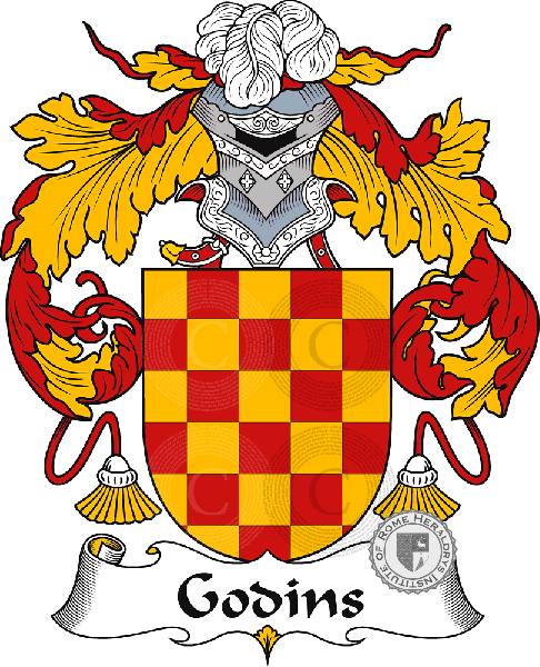Wappen der Familie Godins