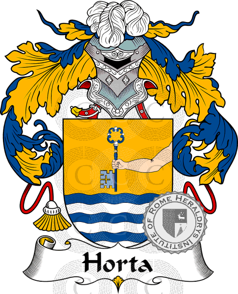 Brasão da família Horta