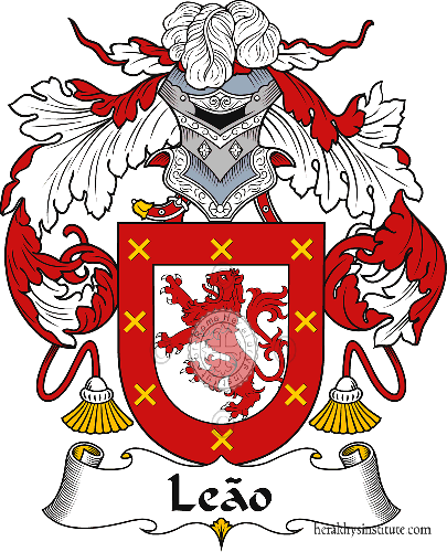 Coat of arms of family Leão