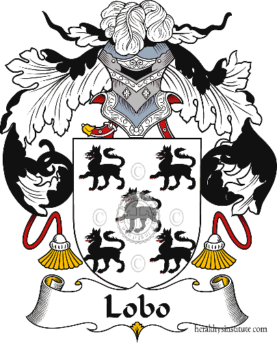 Wappen der Familie Lobo