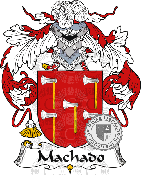 Coat of arms of family Machado