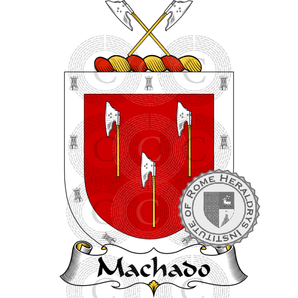 Coat of arms of family Machado