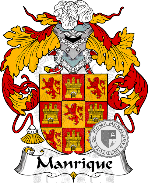 Brasão da família Manrique