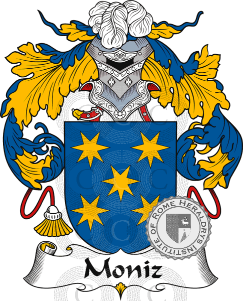 Escudo de la familia Moniz   ref: 40859