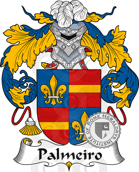 Coat of arms of family Palmeiro   ref: 40909