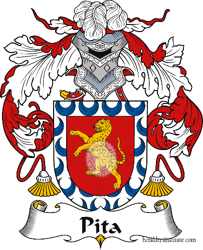 Coat of arms of family Pita ou Pitta