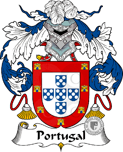 Escudo de la familia Portugal