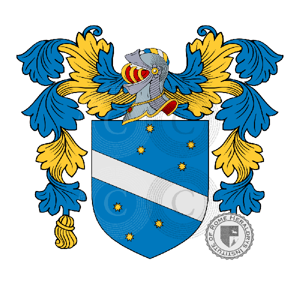 Coat of arms of family Caromani
