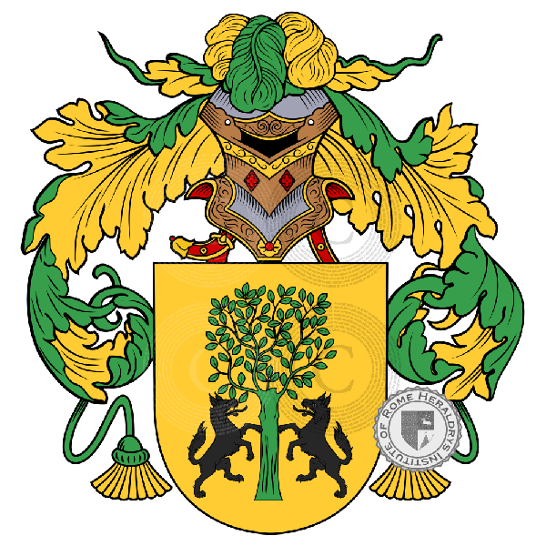 Escudo de la familia Miravalles