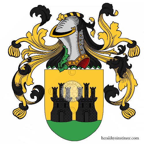 Coat of arms of family Avello   ref: 43747