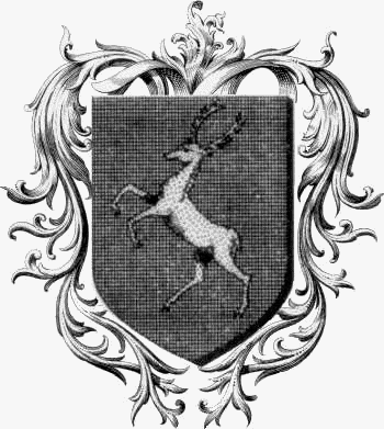 Coat of arms of family Fevrier   ref: 44343