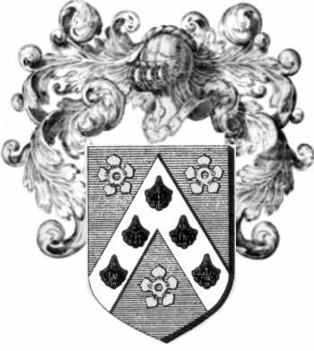 Coat of arms of family Gicquel   ref: 44496