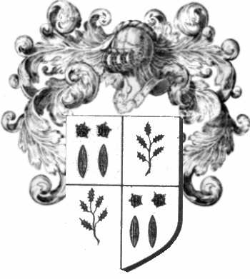 Coat of arms of family Gueguen   ref: 44608