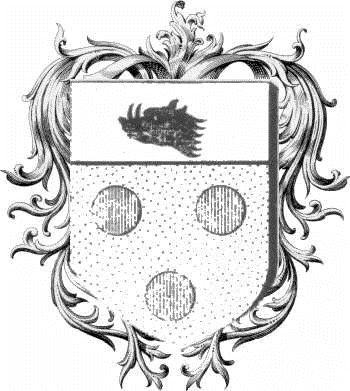 Coat of arms of family Nepveu   ref: 44972