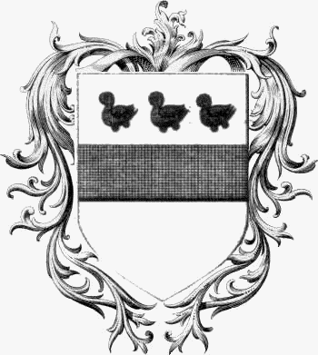 Coat of arms of family Beauharnais   ref: 45327