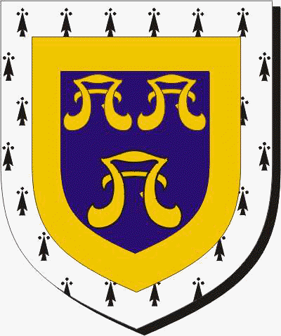 Coat of arms of family Bridges   ref: 45704