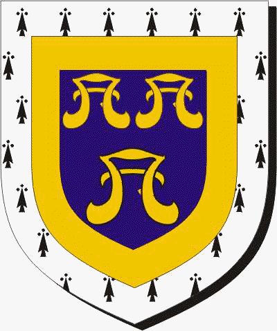 Wappen der Familie Bridges   ref: 45704