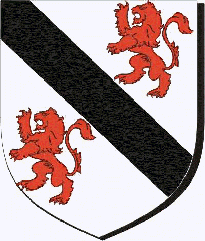 Coat of arms of family Osborne   ref: 45915