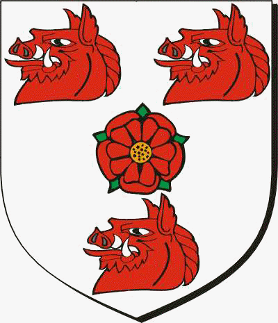 Wappen der Familie Barton   ref: 46002