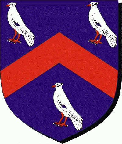 Coat of arms of family Duke   ref: 46189