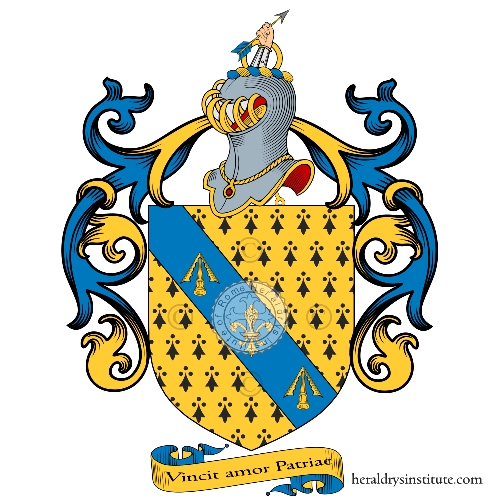 Coat of arms of family Carlton