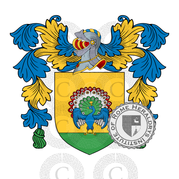 Coat of arms of family Di Carlo