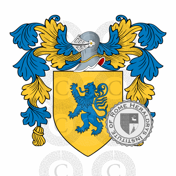 Coat of arms of family Pimpinella   ref: 46404