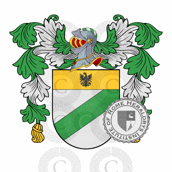 Coat of arms of family Sebastianelli   ref: 46408