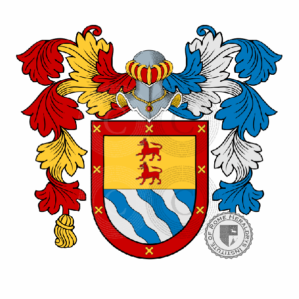 Coat of arms of family Osorio