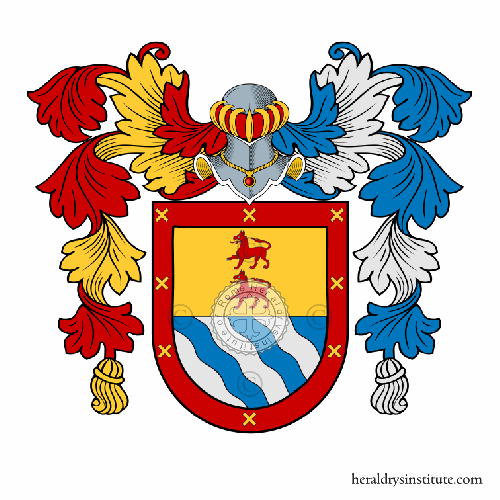 Wappen der Familie Osorio   ref: 46454