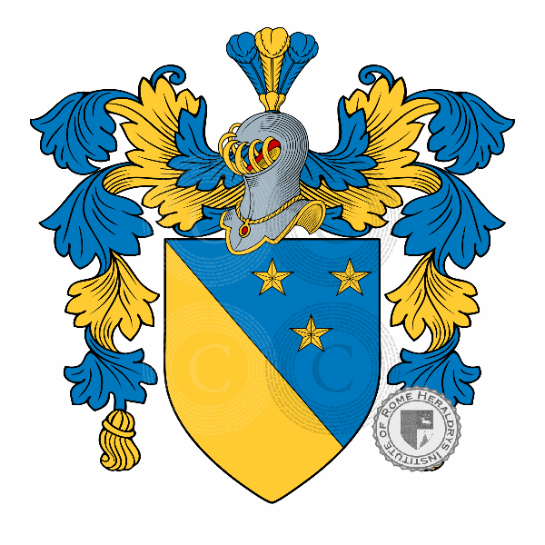 Coat of arms of family Giese   ref: 46670