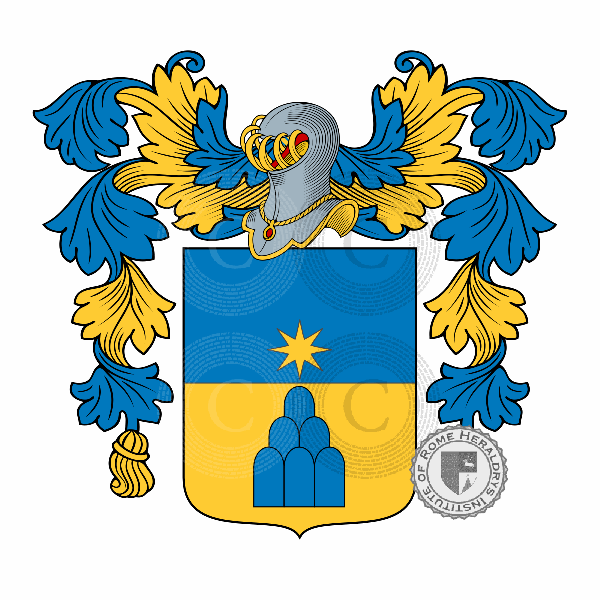 Coat of arms of family Tovaglia