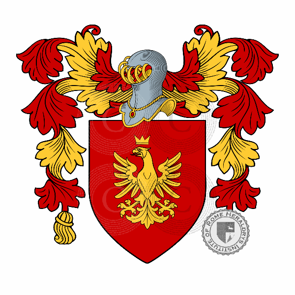 Coat of arms of family Besozzi Valentini