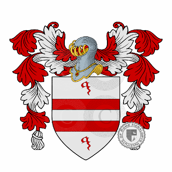Coat of arms of family Zorzani