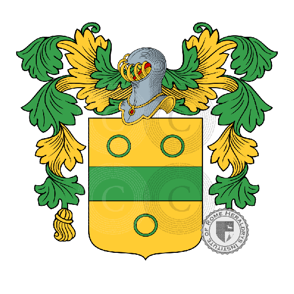 Coat of arms of family Barducci Ottavanti