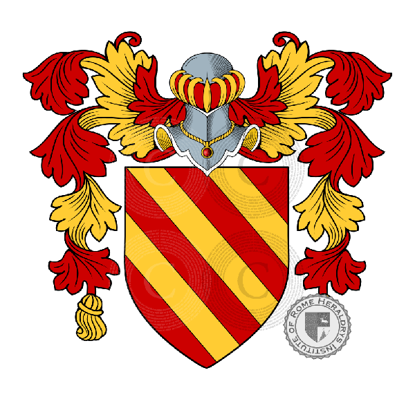 Coat of arms of family Ghisilieri