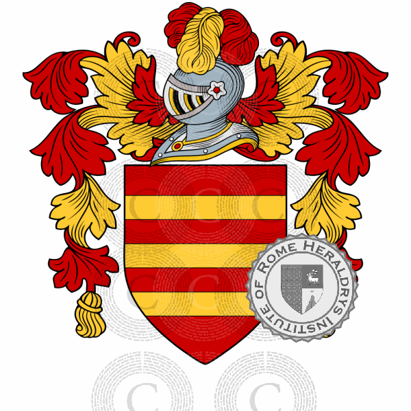 Wappen der Familie Grini Sartori   ref: 47814