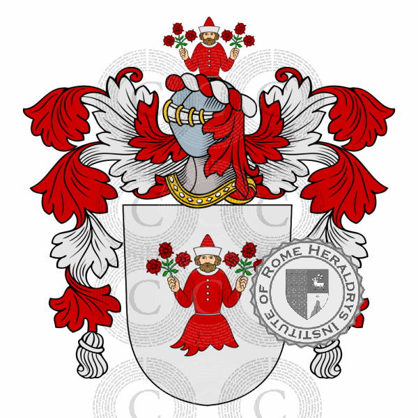 Wappen der Familie Oxenknecht   ref: 48078