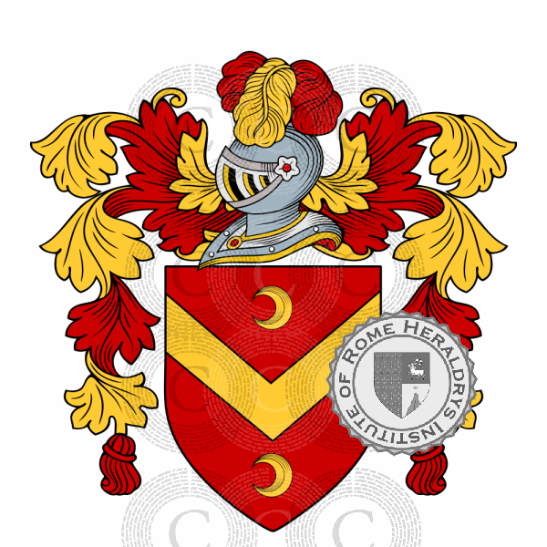 Coat of arms of family Bindoccia   ref: 48170