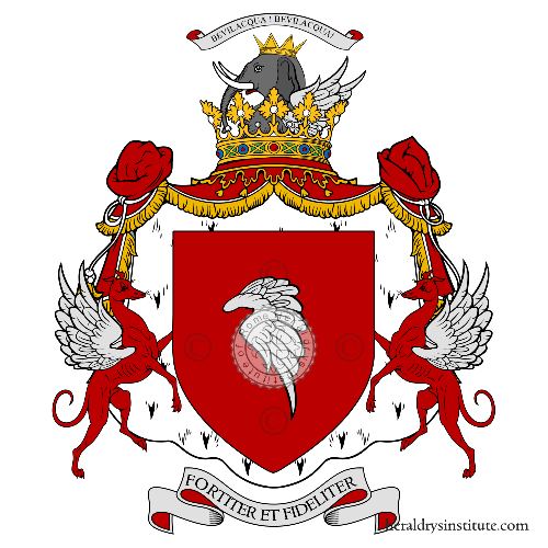 Coat of arms of family Bevilacqua, Bevilaqua