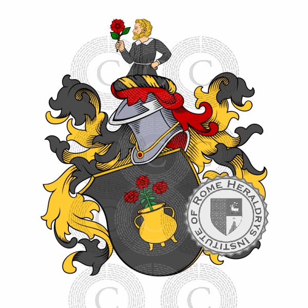 Coat of arms of family Grapengiesser   ref: 48546