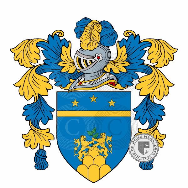 Coat of arms of family Rizzoni