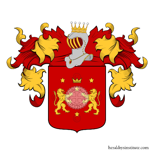 Coat of arms of family Giubilei