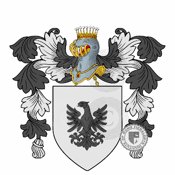Wappen der Familie De Romain