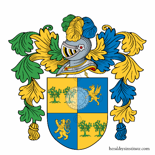 Coat of arms of family Colosia