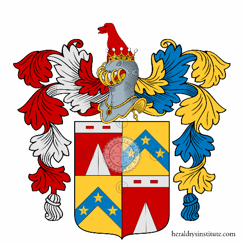 Wappen der Familie Battisti di  Santo Georgio