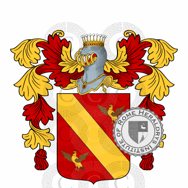 Escudo de la familia Gallina