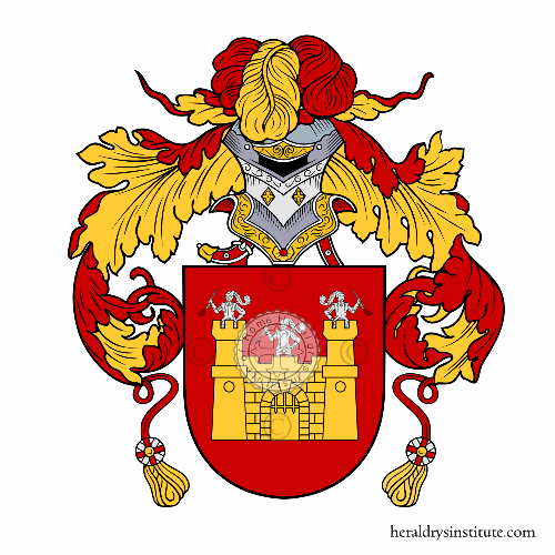 Coat of arms of family Castejon