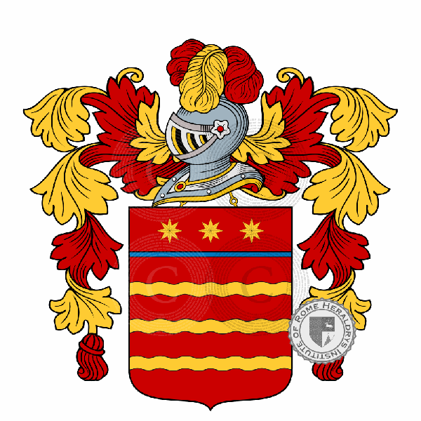 Coat of arms of family Marianna